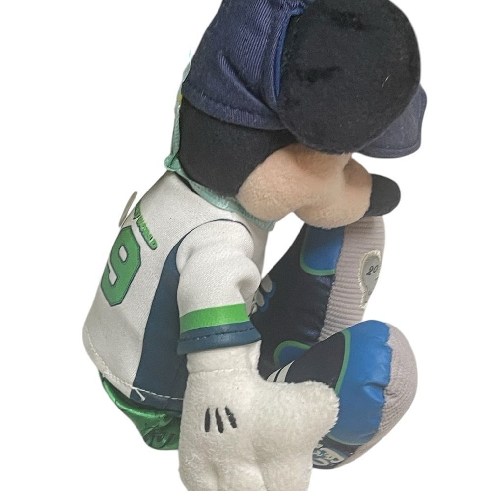 Disney 2009 Mickey Mouse Disney World 10”Plush Blue, White and Green Outfit - Picture 9 of 16